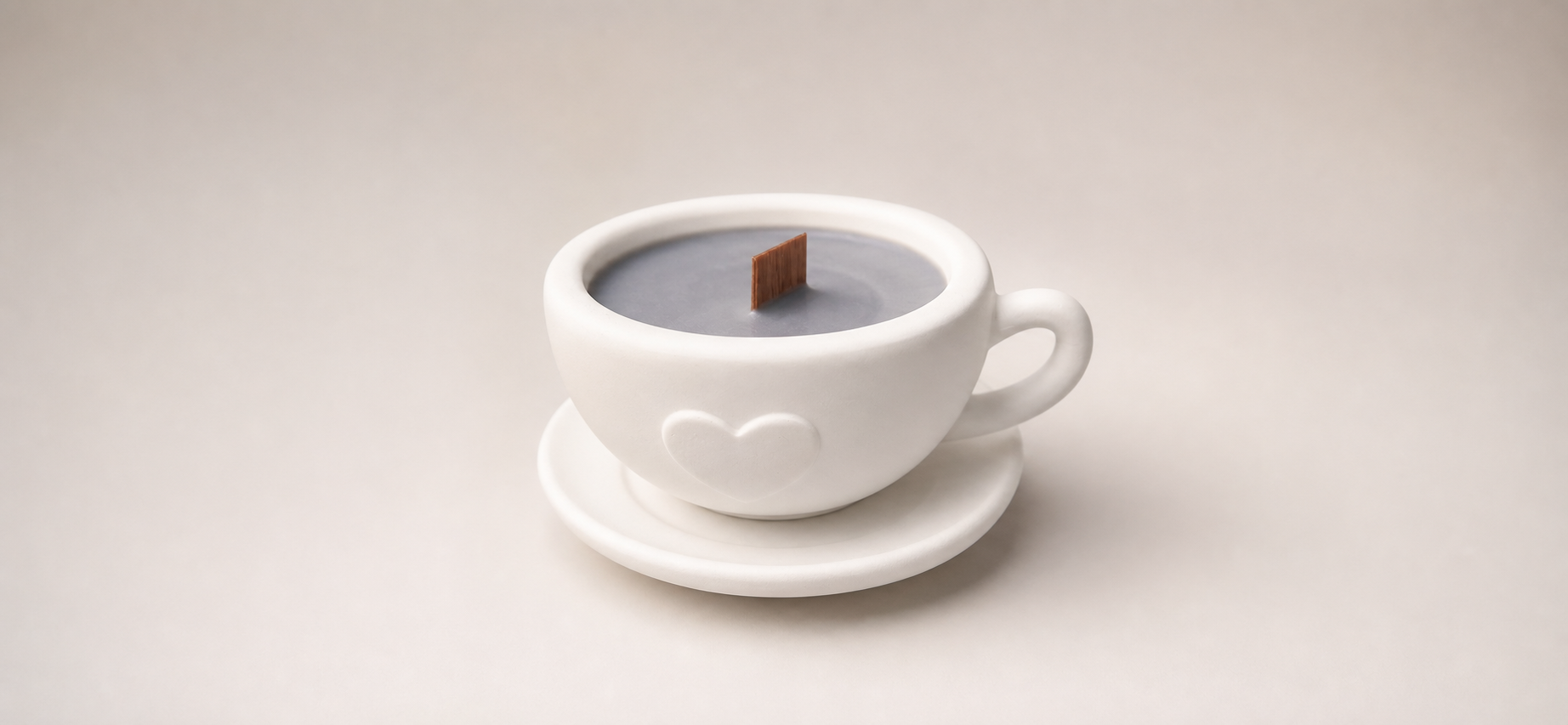 Գիպսե մոմ-բաժակ «Coffee Break»